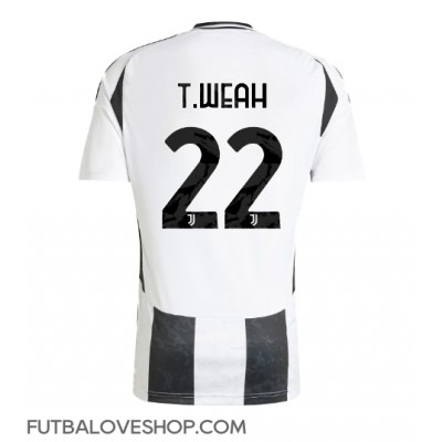 Dres Juventus Timothy Weah #22 Domáci 2024-25 Krátky Rukáv Dres Juventus Timothy Weah #22 Domáci 2024-25 Krátky Rukáv